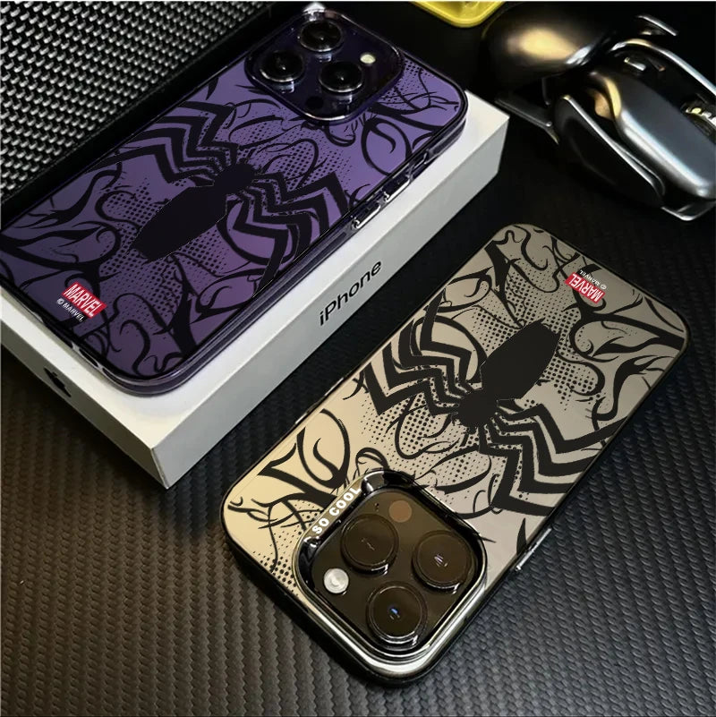 capinha capa Marvel's Venom Fosca à prova de choque Iphone