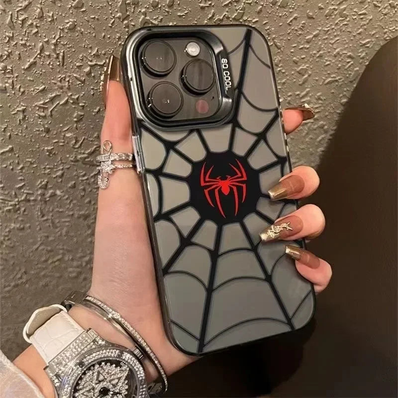 Capa de telefone do Homem-Aranha para iPhone xr xs max 7/8 11 12 pro 13 pro max 14 pro max 15 pro max